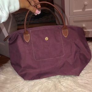 Longchamp purple mini bag